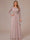 A-Line/Princess Scoop Long Sleeves Ruched Mother of the Bride Dresses with Appliques