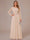 A-Line/Princess Scoop Long Sleeves Ruched Mother of the Bride Dresses with Appliques