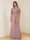 A-Line/Princess Illusion Scoop Appliques Ruched Mother of the Bride Dresses
