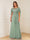 A-Line/Princess Illusion Scoop Appliques Ruched Mother of the Bride Dresses