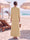 Sheath/Column V-Neck Short Sleeves Ankle-Length Mother of the Bride Dresses With Jacket & Sequins
