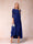 A-Line/Princess Sheer Neck 3/4 Sleeves Mother of the Bride Dresses with Beading