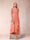 A-Line/Princess Sheer Neck 3/4 Sleeves Mother of the Bride Dresses with Beading