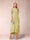A-Line/Princess Sheer Neck 3/4 Sleeves Mother of the Bride Dresses with Beading
