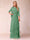 A-Line/Princess Scoop Ruched Floor-Length Mother of the Bride Dresses with Ruffles & Jacket