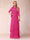 A-Line/Princess Scoop Ruched Floor-Length Mother of the Bride Dresses with Ruffles & Jacket