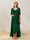 A-Line/Princess Sleeveless Long Formal Evening Dresses With Ruffles & Jacket