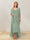 A-Line/Princess Sleeveless Long Formal Evening Dresses With Ruffles & Jacket