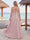 A-Line/Princess Off-the-Shoulder Sleeveless Floor-Length Plus Size Bridesmaid Dresses With Split Side & Belt