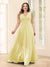 A-Line V-Neck Sleeveless Chiffon Plus Size Bridesmaid Dresses With Pockets