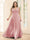 A-Line V-Neck Sleeveless Chiffon Plus Size Bridesmaid Dresses With Pockets