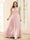 A-Line V-Neck Sleeveless Chiffon Plus Size Bridesmaid Dresses With Pockets