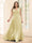 A-Line V-Neck Sleeveless Chiffon Plus Size Bridesmaid Dresses With Pockets