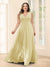 A-Line V-Neck Sleeveless Chiffon Plus Size Bridesmaid Dresses With Pockets