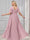 A-Line/Princess V-Neck Half Sleeves Chiffon Plus Size Bridesmaid Dresses with Pockets