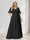 A-Line/Princess V-Neck Half Sleeves Chiffon Plus Size Bridesmaid Dresses with Pockets