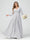 A-Line/Princess V-Neck Long Sleeves Chiffon Ruffles Plus Size Bridesmaid Dresses with Pockets