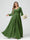 A-Line/Princess V-Neck Long Sleeves Chiffon Ruffles Plus Size Bridesmaid Dresses with Pockets