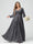 A-Line/Princess V-Neck Long Sleeves Chiffon Ruffles Plus Size Bridesmaid Dresses with Pockets