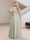 A-Line/Princess V-Neck Short Sleeves Silk Satin Plus Size Bridesmaid Dresses with Pockets