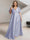 A-Line/Princess V-Neck Short Sleeves Silk Satin Plus Size Bridesmaid Dresses with Pockets