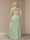 Sheath/Column Short Sleeves Chiffon Plus Size Bridesmaid Dresses with Split Side