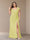 Sheath/Column Short Sleeves Chiffon Plus Size Bridesmaid Dresses with Split Side