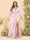 Sheath/Column V-Neck Long Sleeves Formal Plus Size Dresses with Split Side & Ruched