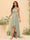 A-line/Princess One-The-Shoulder Asymmetrical Long Bridemaid dresses