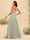A-line/Princess One-The-Shoulder Asymmetrical Long Bridemaid dresses