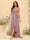 A-line/Princess One-The-Shoulder Asymmetrical Long Bridemaid dresses