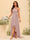 A-line/Princess One-The-Shoulder Asymmetrical Long Bridemaid dresses