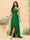 A-line/Princess One-The-Shoulder Asymmetrical Long Bridemaid dresses