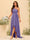 A-line/Princess One-The-Shoulder Asymmetrical Long Bridemaid dresses