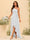 A-line/Princess One-The-Shoulder Asymmetrical Long Bridemaid dresses