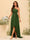 A-line/Princess One-The-Shoulder Asymmetrical Long Bridemaid dresses