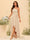 A-line/Princess One-The-Shoulder Asymmetrical Long Bridemaid dresses