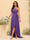 A-line/Princess One-The-Shoulder Asymmetrical Long Bridemaid dresses