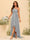 A-line/Princess One-The-Shoulder Asymmetrical Long Bridemaid dresses