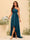 A-line/Princess One-The-Shoulder Asymmetrical Long Bridemaid dresses