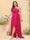 A-line/Princess One-The-Shoulder Asymmetrical Long Plus Size Bridesmaid dresses