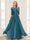 Chiffon Floor-Length Half Sleeves Scoop Mother of the Bride Pantsuits