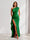 Sheath/Column One-Shoulder Pleated Ruffle Bridesmaid Dresses with Split Side