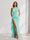 Sheath/Column One-Shoulder Pleated Ruffle Bridesmaid Dresses with Split Side