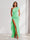 Sheath/Column One-Shoulder Pleated Ruffle Bridesmaid Dresses with Split Side