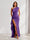 Sheath/Column One-Shoulder Pleated Ruffle Bridesmaid Dresses with Split Side