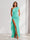 Sheath/Column One-Shoulder Pleated Ruffle Bridesmaid Dresses with Split Side