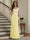 Trumpet/Mermaid Long Sleeves Scoop Floor-Length Mother of the Bride Dresses with Ruched & Embroidery