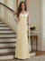 Trumpet/Mermaid Long Sleeves Scoop Floor-Length Mother of the Bride Dresses with Ruched & Embroidery