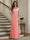 Trumpet/Mermaid Long Sleeves Scoop Floor-Length Mother of the Bride Dresses with Ruched & Embroidery